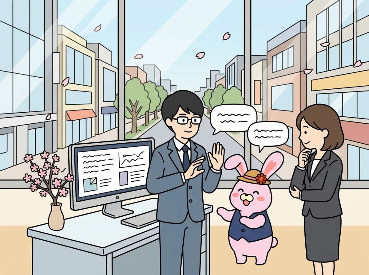 AI接客で有人対応へ引き継ぐ方法｜判断条件と渡す情報を設計するのイメージイラスト：AI接客は、回答を続けることよりも、担当者へ引き継ぐべき場面を見分けられることが重要です。予約変更、苦情、回答根拠がない質問などについて、引き継ぎ条件と顧客へ伝える案内を決めます。