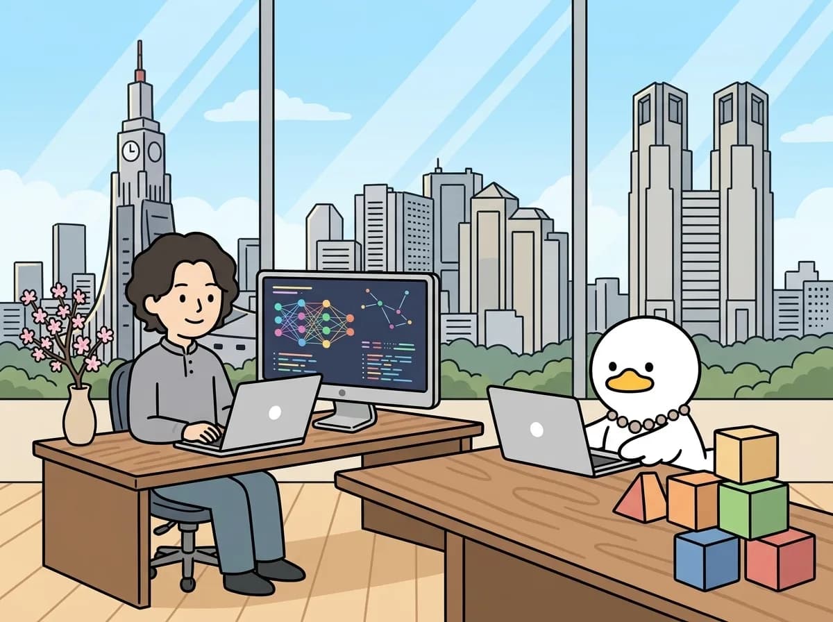 AI駆動開発とは？英語での呼び方・費用・納期を発注者向けに解説のイメージイラスト：AI駆動開発（AI-Driven Development）の意味と、費用・納期が変わる条件を解説。工程別の確認項目、見積もりの比較方法、無料モック・PoC・本番開発の違いを整理します。