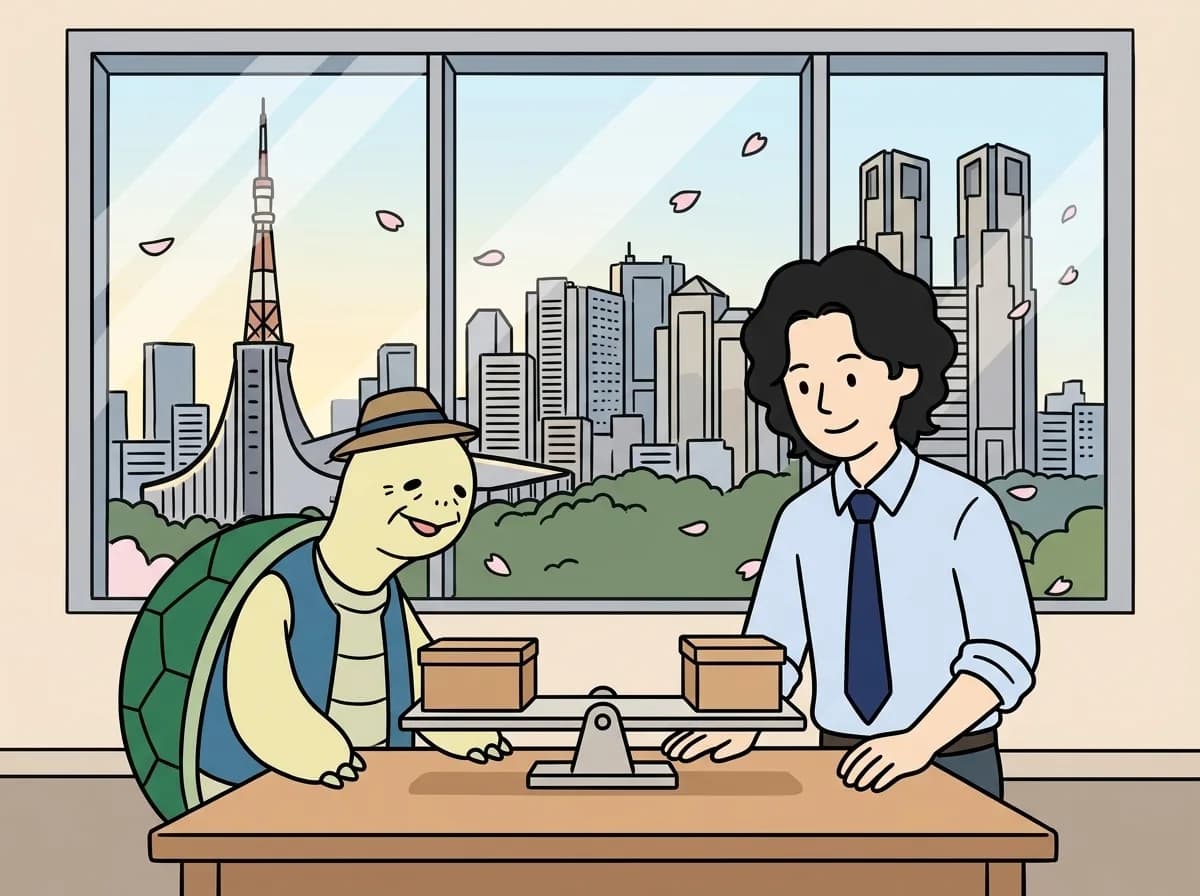 VercelとAWSの費用比較｜処理量・課金項目・運用工数を揃えるのイメージイラスト：VercelとAWSの費用は、同じ処理量、地域、構成、運用体制で比較します。月額プランだけで比べず、CPU・メモリ・転送・DB・ログ・保守を分け、移行費用と継続費を合わせて判断します。