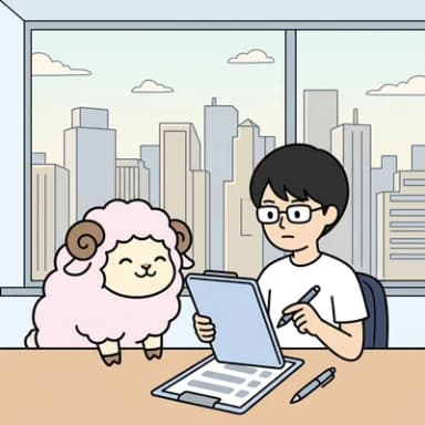 連携したい業務・システムを洗い出し対象を整理する様子のイラスト