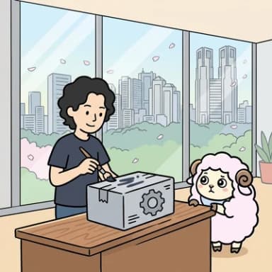 業種別パッケージにカスタマイズを組み合わせる様子のイラスト