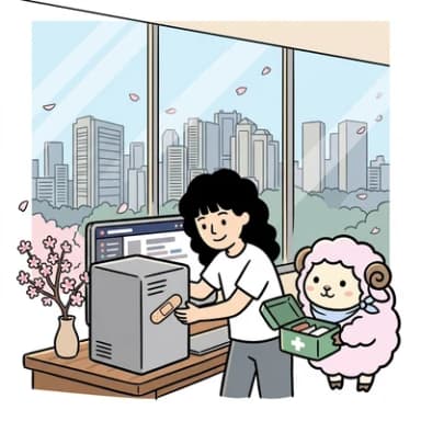 危険な箇所を先に手当てする応急処置の様子のイラスト