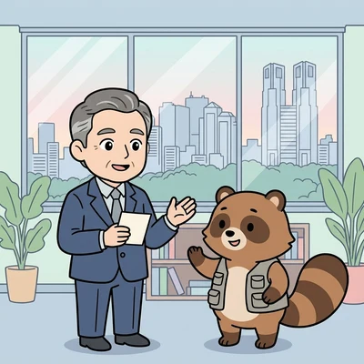 単発・部分対応のスポット案件に気軽に相談する様子のイラスト