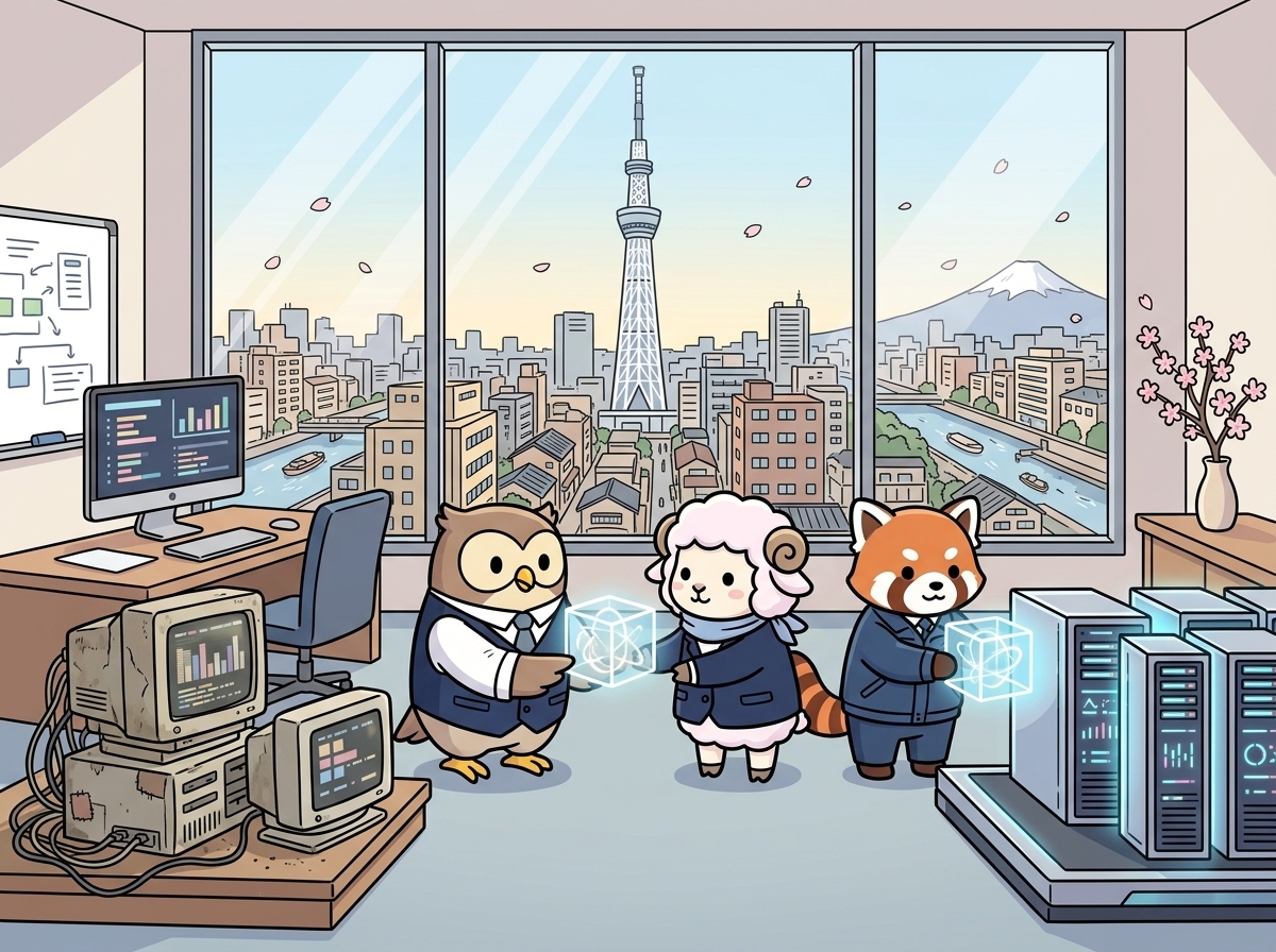 システムリプレースのイメージ